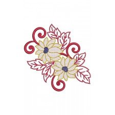 Japan Cultural Embroidery Design 22300