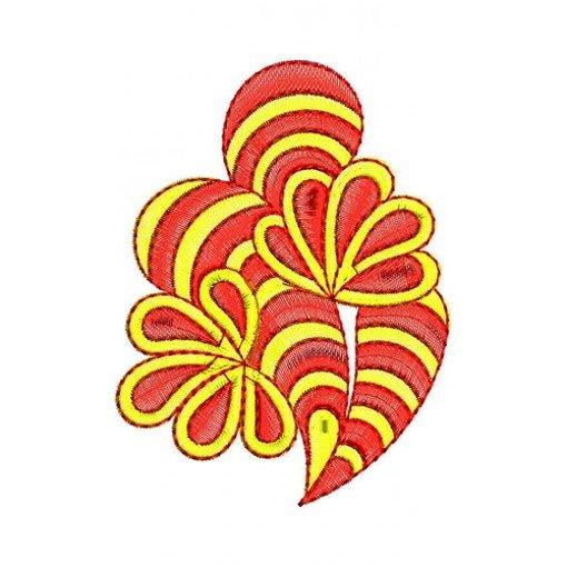 Applique Embroidery Design 22341