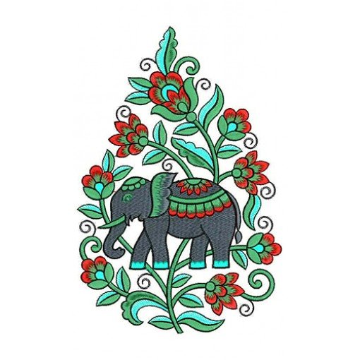 Applique Embroidery Design 22343