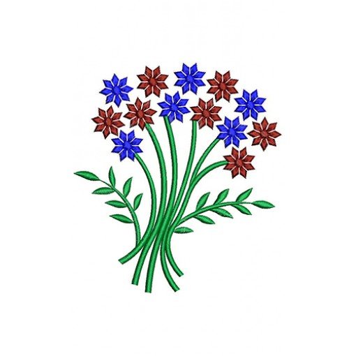 Applique Embroidery Design 22348