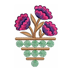 Applique Embroidery Design 22349