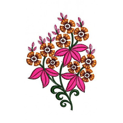 Applique Embroidery Design 22351