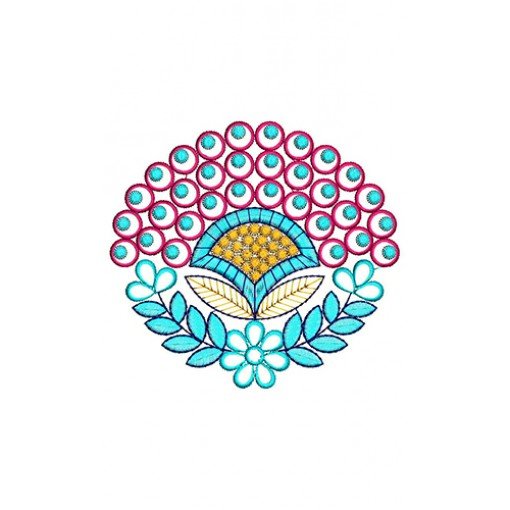 Applique Embroidery Design 22352