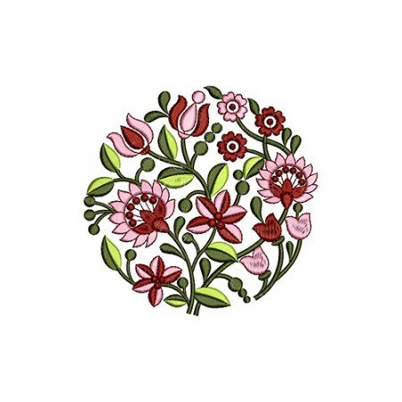 Applique Embroidery Design 22354