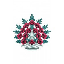Applique Embroidery Design 22355