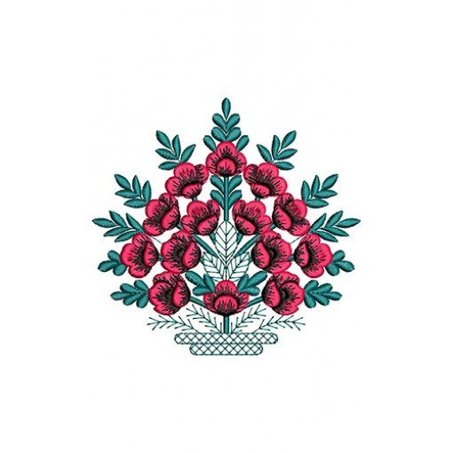 Applique Embroidery Design 22355