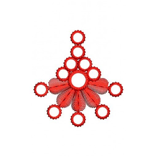 Applique Embroidery Design 22401