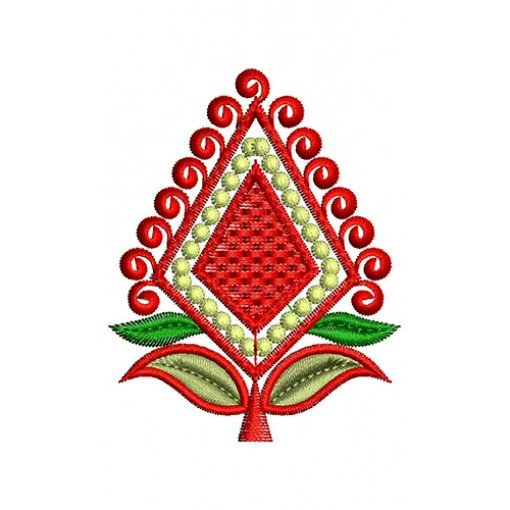Applique Embroidery Design 22406