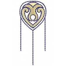 Applique Embroidery Design 22411