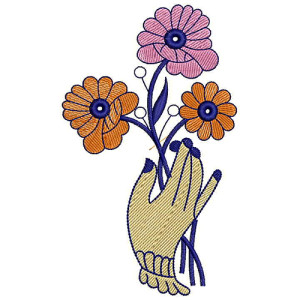 Applique Embroidery Design 22435
