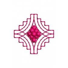 Unique Embroidery Design 22460