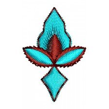 Applique Embroidery Design 22462