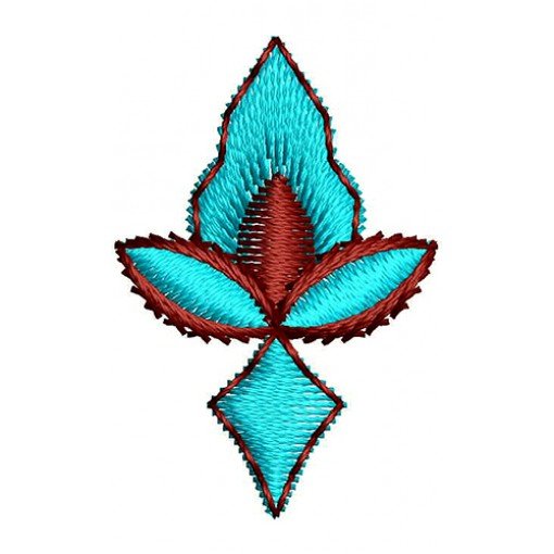 Applique Embroidery Design 22462