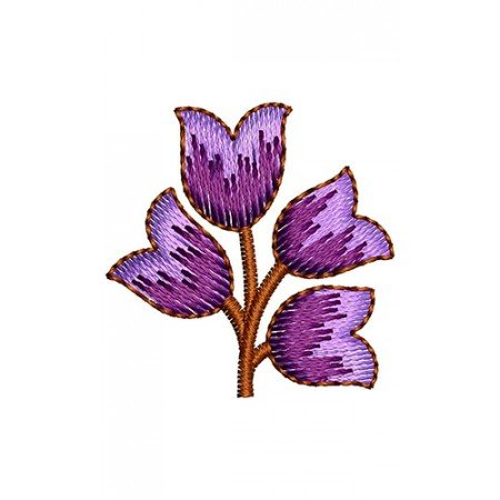 Tulips Flower Embroidery Design 22469