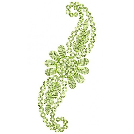 Simple applique Embroidery Design 22485