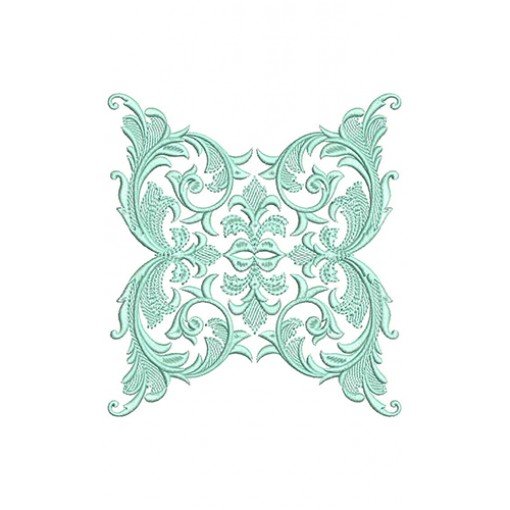 Moroccan Applique Embroidery Design