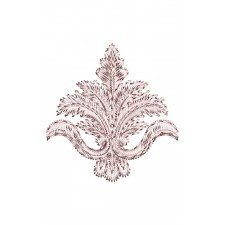 Simple Fleur Applique Embroidery Design 22533
