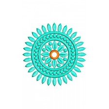Cushion Applique Embroidery Design 22561