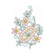 New Applique Embroidery Design 22567