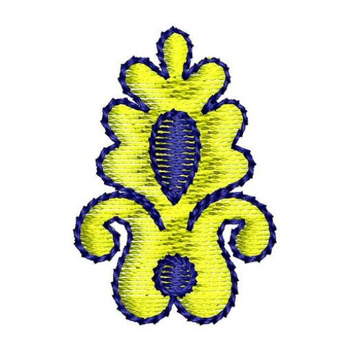 Pocket Applique Embroidery Design 22644