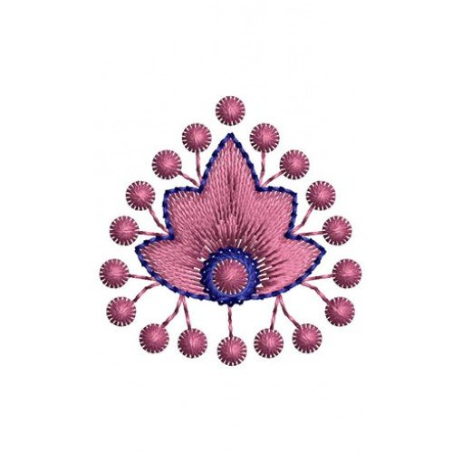 Scrappy Applique Embroidery Design 22686