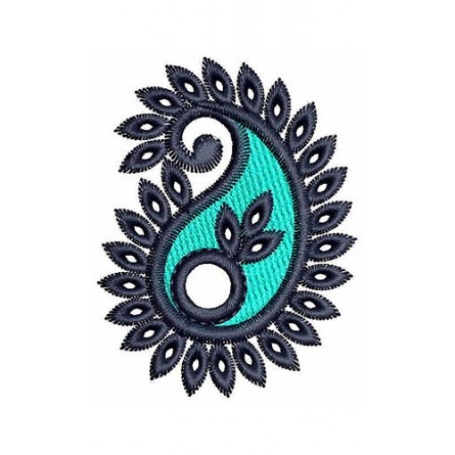 Traditional Mehndi Applique Embroidery Design 22697 Traditional Mehndi Applique Embroidery Design 22697