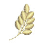 Super Easy Leaf Applique Embroidery Design 22699
