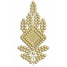 Bold Star Stitch Nigerian Patch Embroidery
