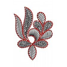 Awesome Dress Applique Embroidery Design 22704