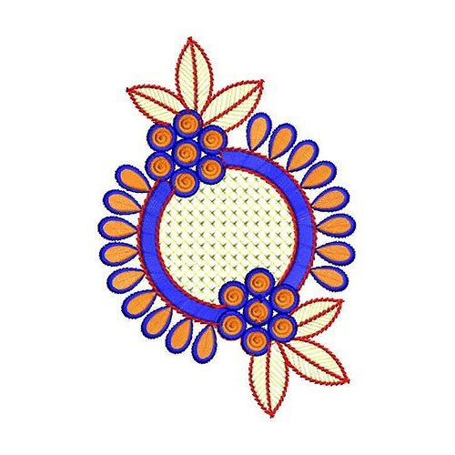 Ethnic Decorative Elements Applique Embroidery Design 22716