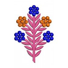Tuberose Flower Embroidery Design 22724