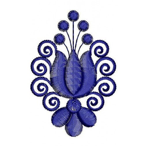 Fantasy Applique Embroidery Design 22766