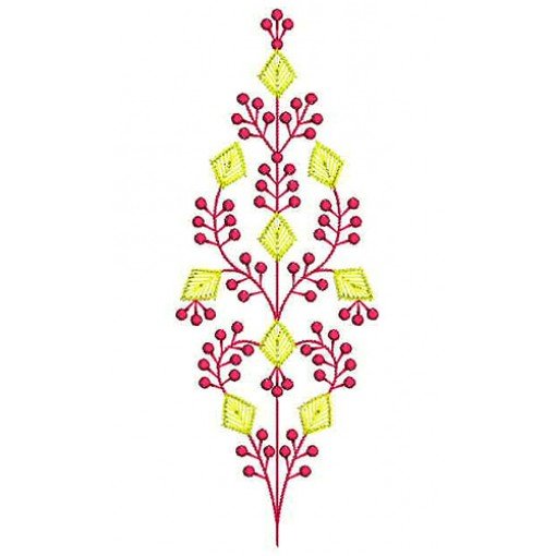 Victorian Applique Embroidery Design 22770
