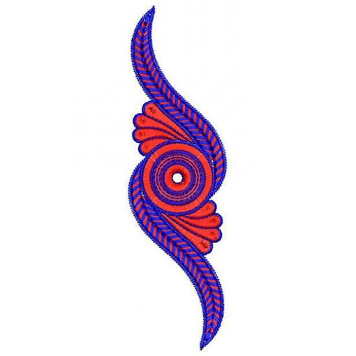 Jacket Applique Embroidery Design 22796