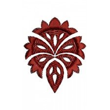 Symmetry Abstract Applique Embroidery Design 22825