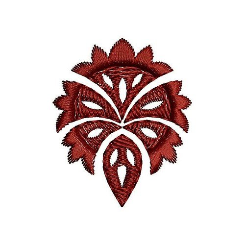 Symmetry Abstract Applique Embroidery Design 22825