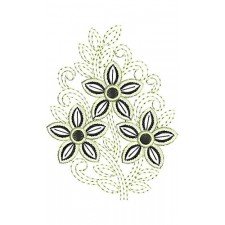Natural Indian Embroidery Design 22890
