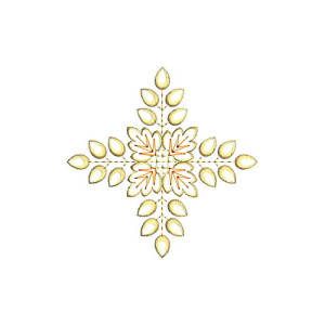 Indian Summer Patch Embroidery Design 22891