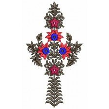 Elegant Patch Embroidery Design 22896