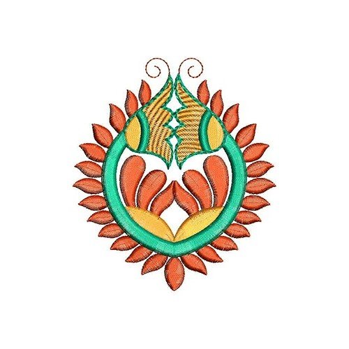 Oman Patch Embroidery Design 22959