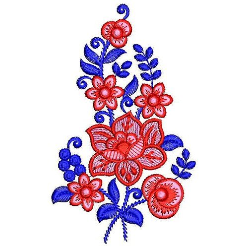 Gerbera Flower Embroidery Design 22965