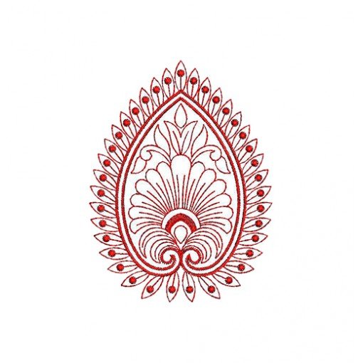Nigeria Patch Embroidery Design 22979