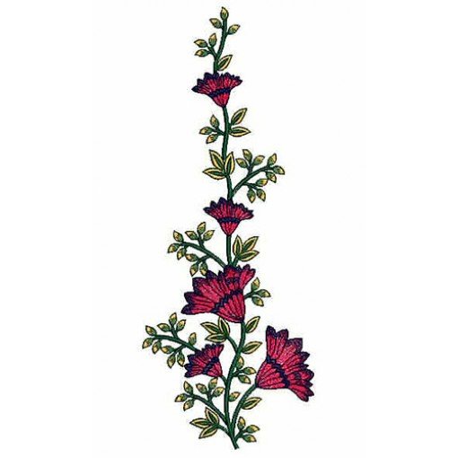Beautiful Flower Patch Embroidery Design 23022