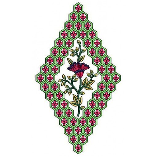 Triangle Patch Embroidery Design 23030