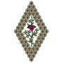 Triangle Patch Embroidery Design 23030