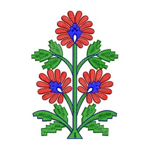 Saree Palaav Patch Embroidery Design 23140