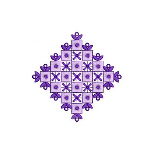 Traditional Gujarati Patch Embroidery Design 23147