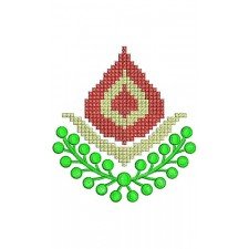 Crochet Bouquet Patch Embroidery Design 23150