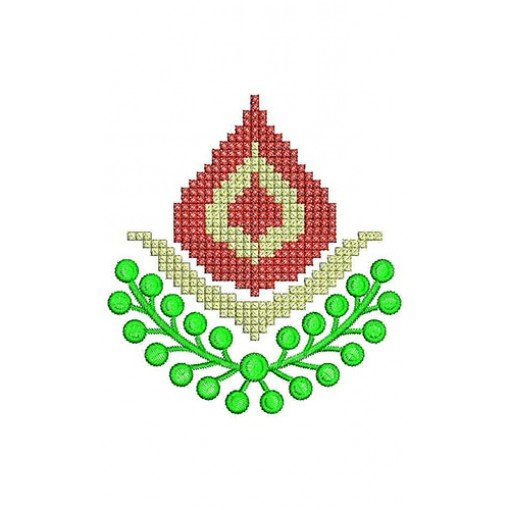 Crochet Bouquet Patch Embroidery Design 23150