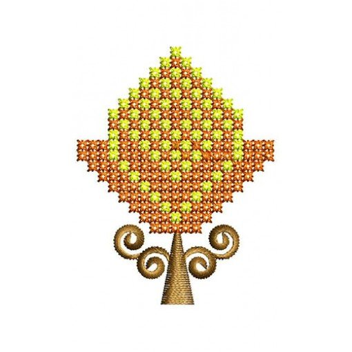 New Creative Applique Embroidery Design 23151